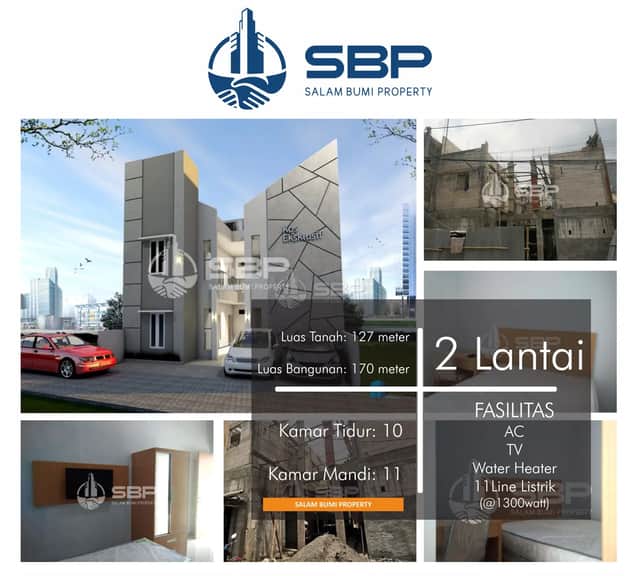 Kost Exclusive Baru 10 Kamar - Occupancy 99% Dekat UPN, Seturan!
