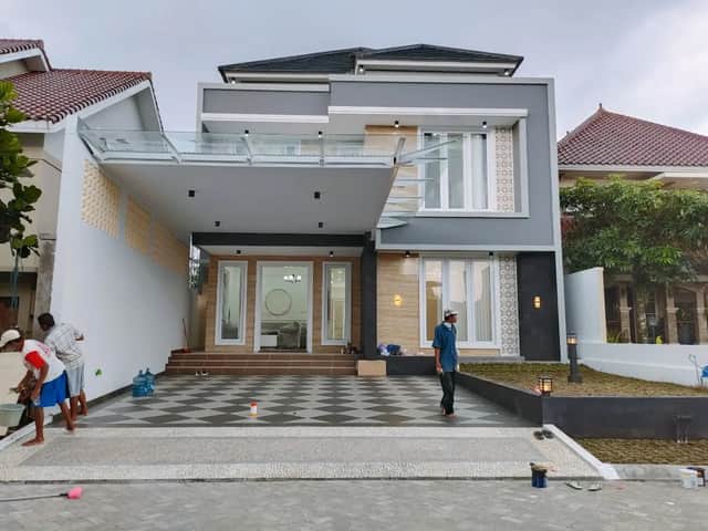 Rumah Baru Full Furnished dengan Kolam Renang Pribadi di Merapi View, Jl. Kaliurang Km 9