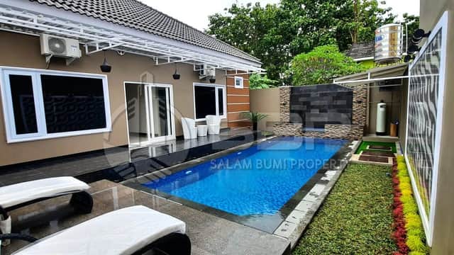Rumah Mewah Baru dengan Private Pool di Kaliurang KM 12,5 - Ideal untuk Guesthouse!