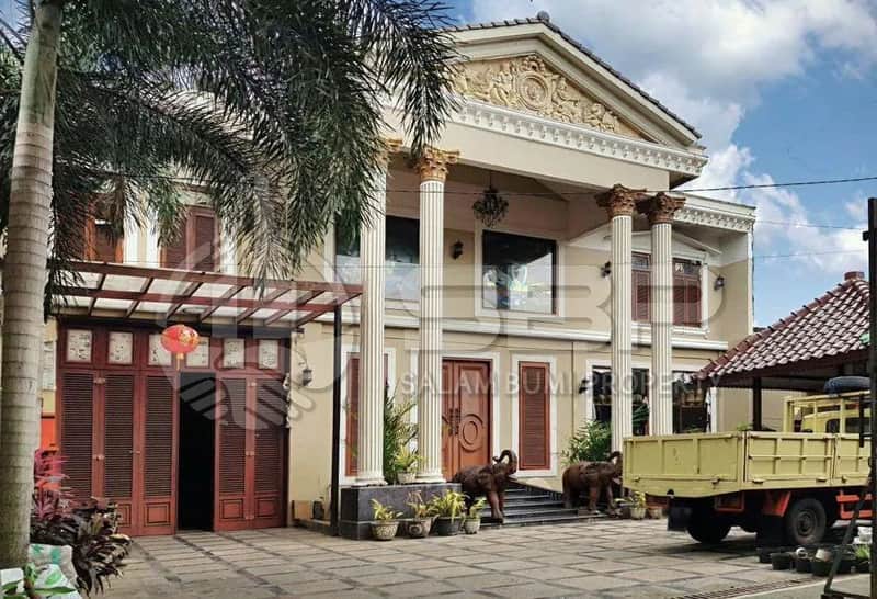 Rumah Mewah + Gudang Pinggir Ringroad Barat Godean, Dekat TUGU Jogja 1