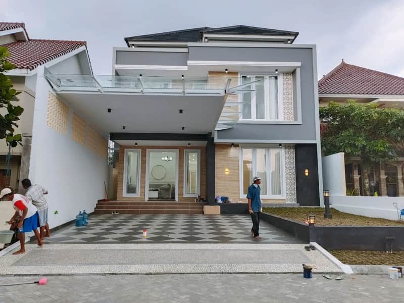 Rumah Baru Full Furnished dengan Kolam Renang Pribadi di Merapi View, Jl. Kaliurang Km 9 1